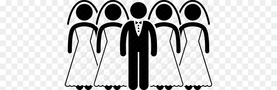 Husband Many Polygamy Wife Wives Icon, Cutlery, Spoon, Electrical Device, Microphone Png Image