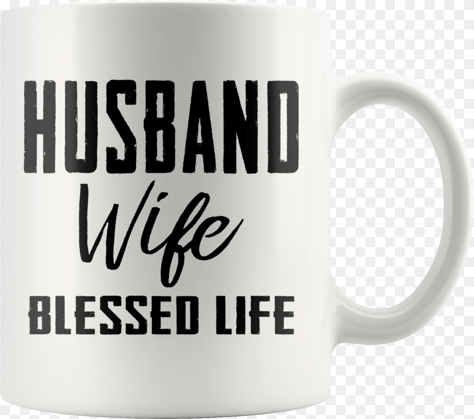 Husband Wife Blessed Life Matching Coffee Mug 11 Oz Coffee Cup, Beverage, Coffee Cup Free Transparent Png