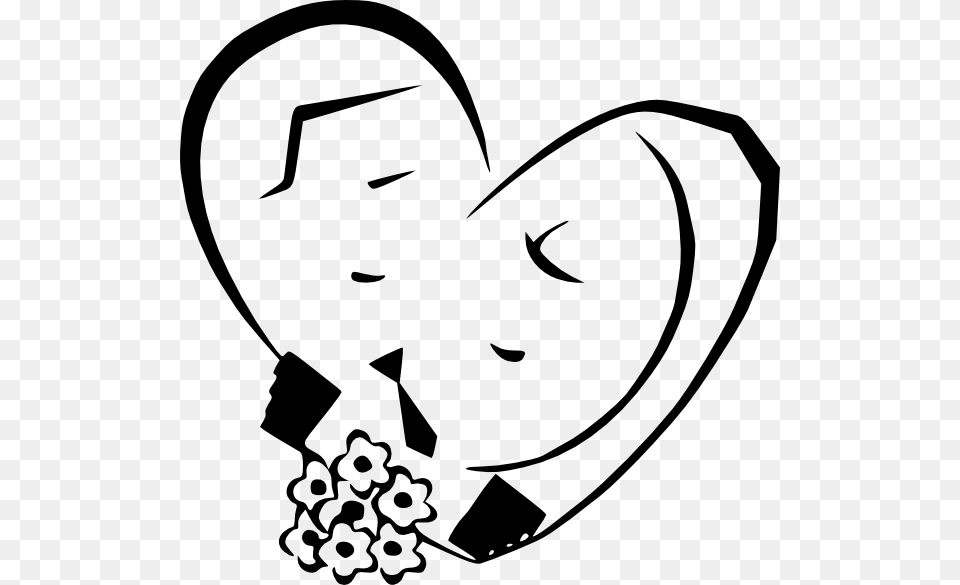 Husband Wife Love Clip Art, Stencil, Baby, Person, Head Png