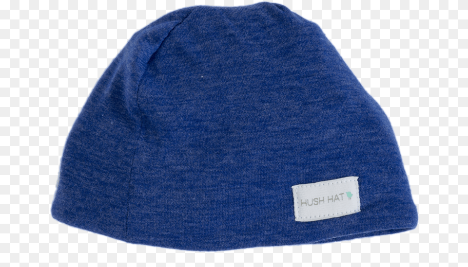 Hush Hat Cobalt Noise Reducing Design Beanie, Cap, Clothing, Fleece, Coat Png Image