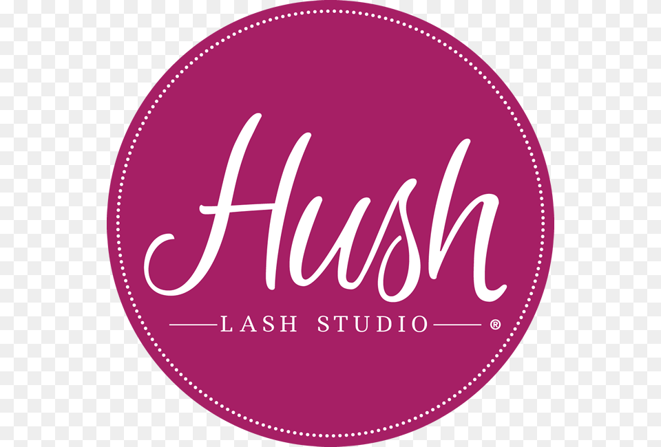 Hush Lash Studio In Florida Hush Lash Studio, Logo, Oval, Home Decor Free Png Download