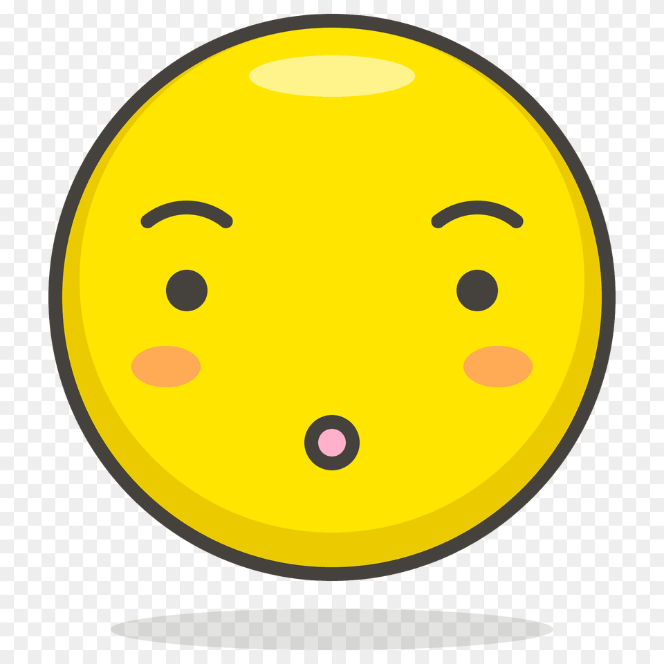 Hushed Face Emoji Clipart, Egg, Food, Head, Person Png