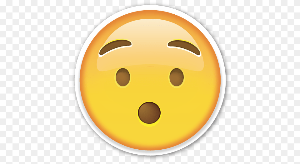 Hushed Face Emojis Emoji Stickers Emoji And Emoticon, Ball, Bowling, Bowling Ball, Disk Png