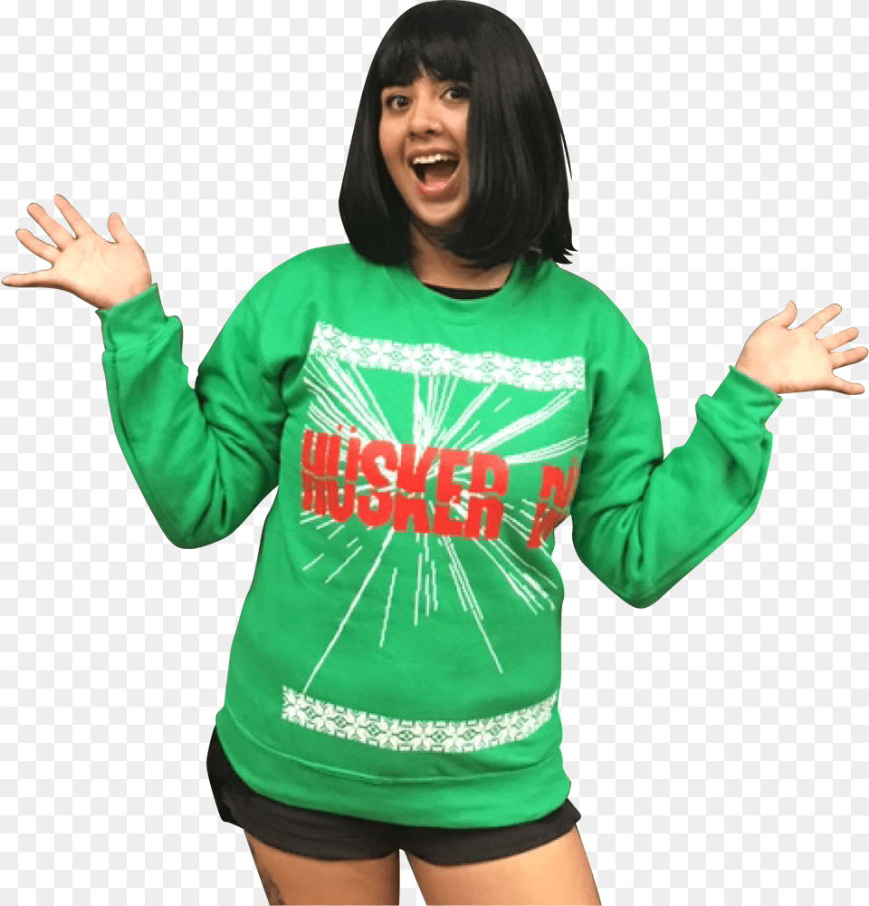 Husker Du Christmas Jumper, Clothing, T-shirt, Sleeve, Long Sleeve Free Png Download