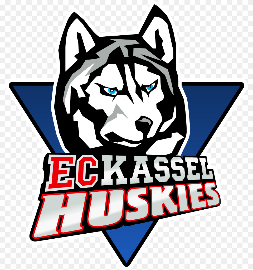 Husky Clipart Mascot Kassel Huskies, Animal, Pet, Mammal, Dog Free Png Download