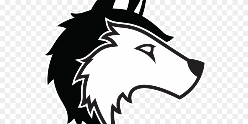 Husky Clipart University Washington Transparent Background Wolf Logo, Person Png