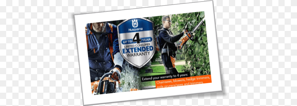 Husqvarna Chainsaw Parts Husqvarna Trimmer Advertisement, Poster, Adult, Guitar, Male Png
