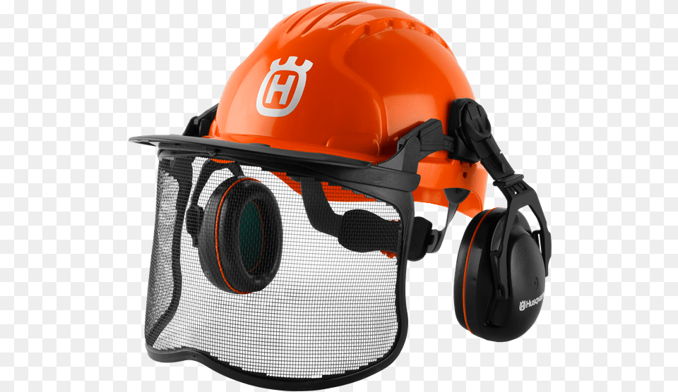 Husqvarna Forest Functional Helmet, Clothing, Crash Helmet, Hardhat Free Png