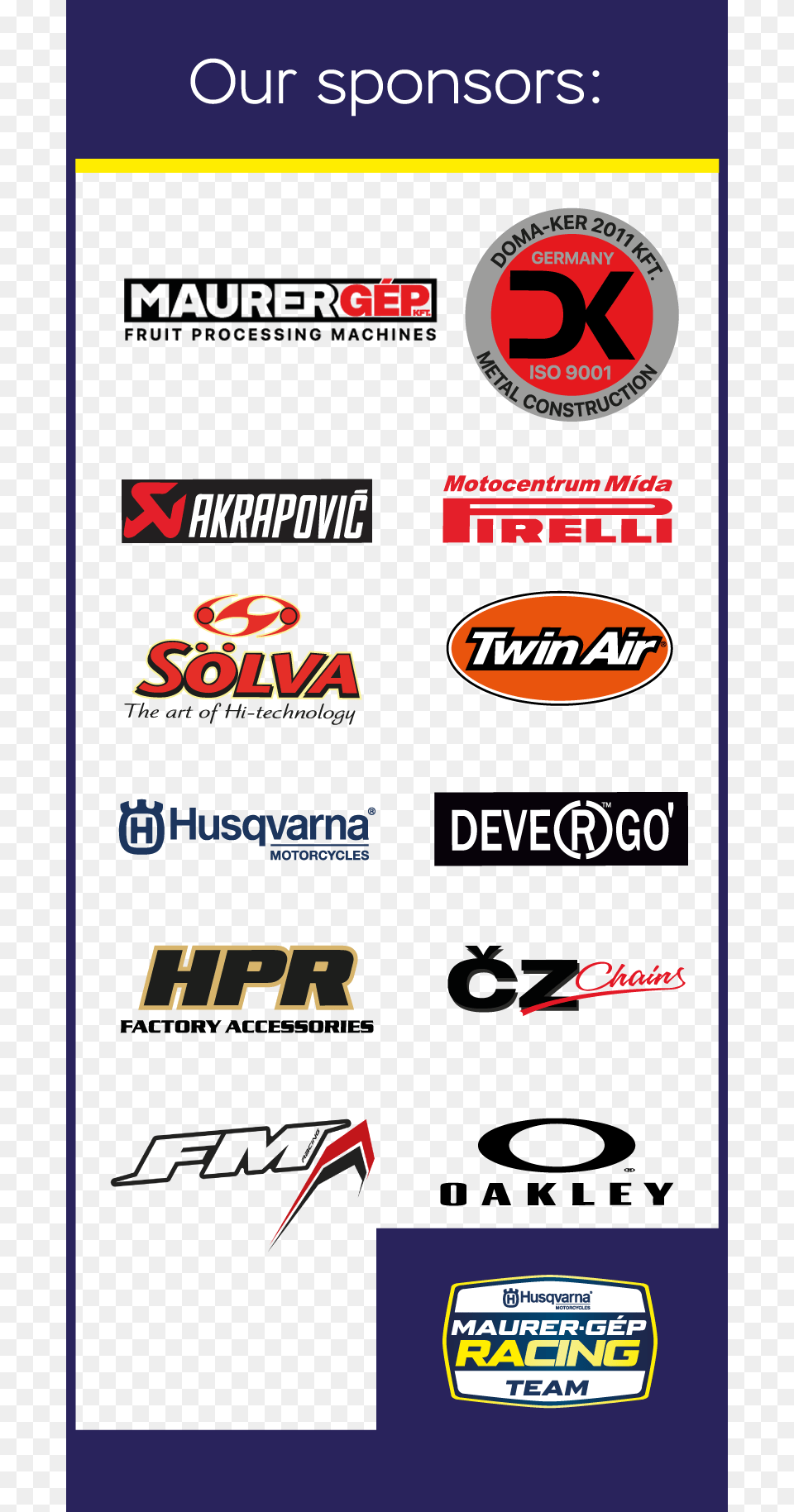 Husqvarna Maurer Gp Racing Team Is Pleased To Announce Graphics, Advertisement, Poster, Gas Pump, Machine Free Png Download