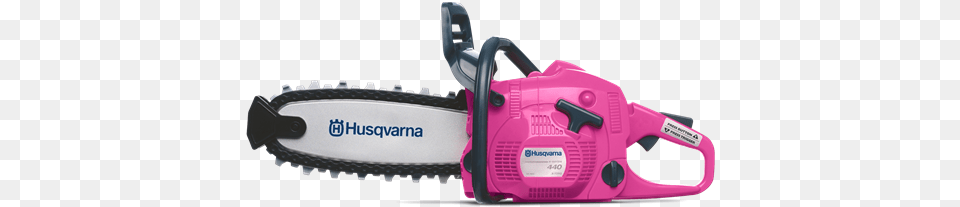 Husqvarna Toy Pink Chainsaw Pink Toy Chainsaw, Device, Chain Saw, Tool Free Png