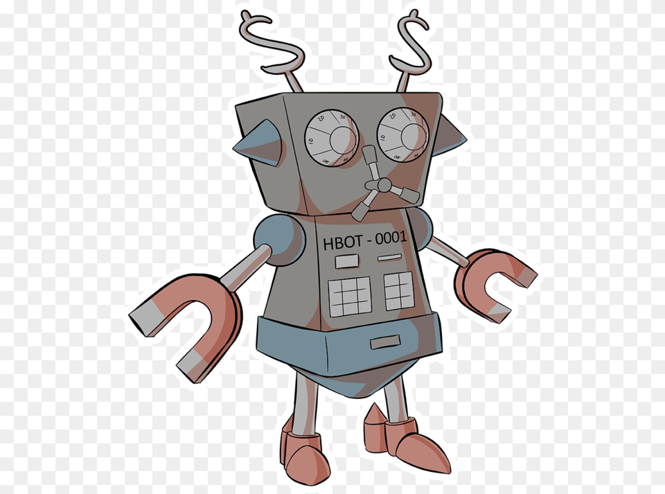 Hustlebots Netwirth Cartoon, Robot, Baby, Person Free Png Download
