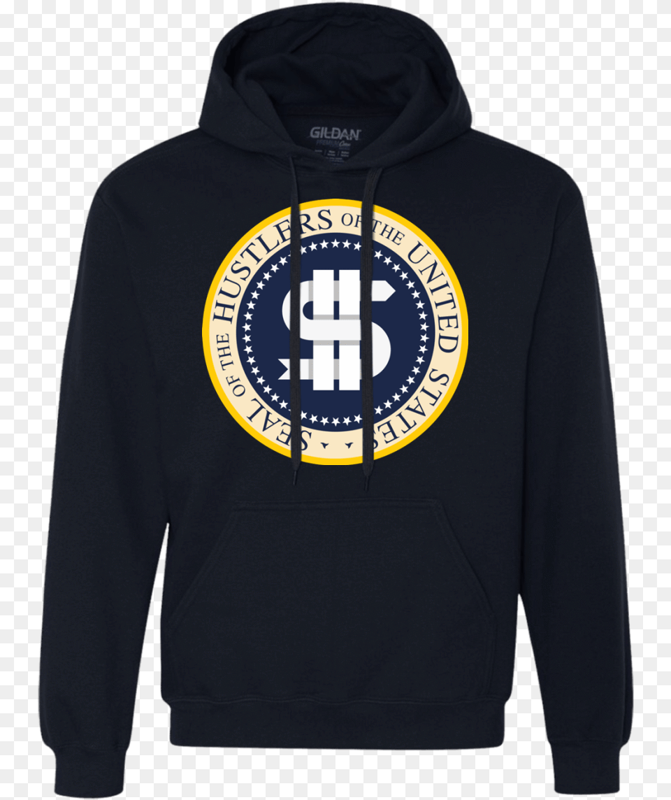 Hustler Presidential Seal Hoodie Sweater, Clothing, Knitwear, Sweatshirt, Hood Free Png Download