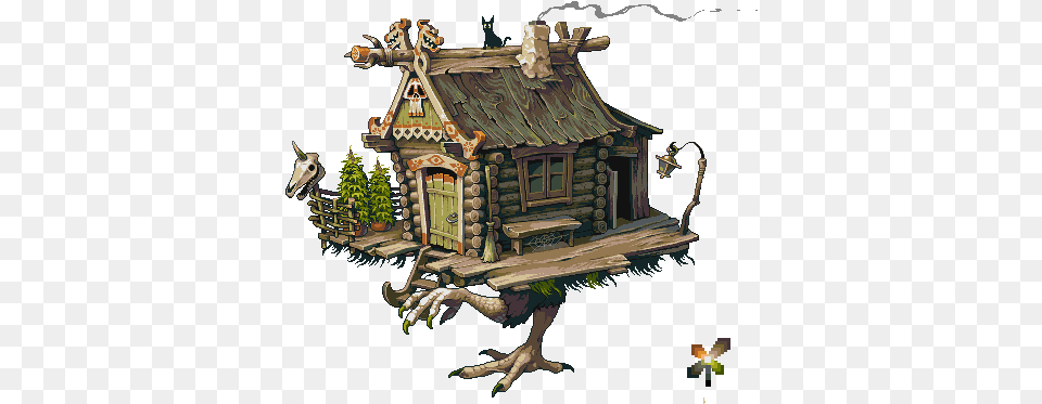 Hut Animated Pixeljoint Fiction, Architecture, Rural, Outdoors, Nature Free Transparent Png