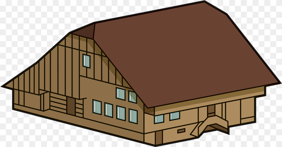Hut Clipart Farmhouse House, Architecture, Outdoors, Nature, Rural Free Transparent Png