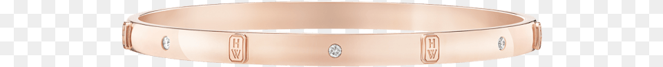 Hw Logo Accent Rose Gold Diamond Bracelet By Harry Bangle, Accessories, Jewelry, Ornament, Bangles Free Transparent Png