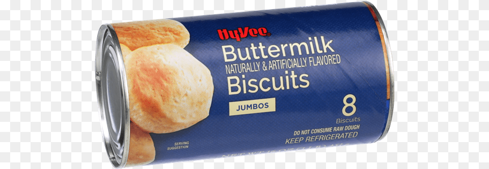 Hy Vee Jumbo Biscuits Or Crescent Rolls, Tin, Food, Sandwich, Bread Png