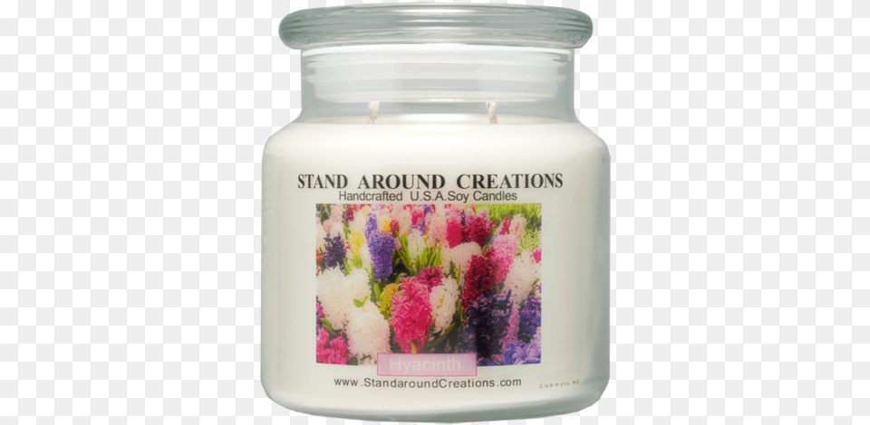 Hyacinth Apothecary 16 Oz Stand Around Creations Hyacinth Apothecary 16 Oz, Jar, Flower, Plant, Bottle Free Png