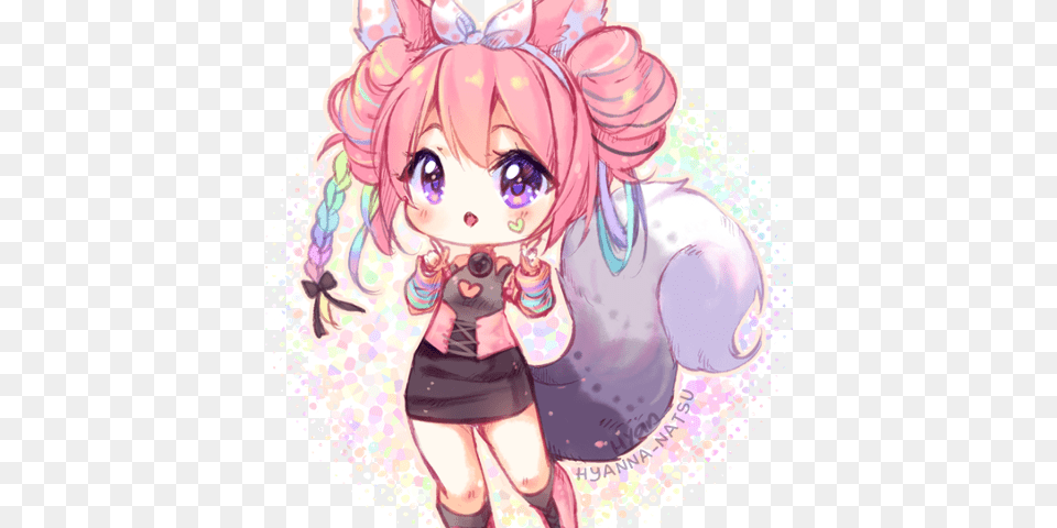 Hyanna Natsu Chibi Sheep Girl, Book, Comics, Publication, Baby Free Transparent Png