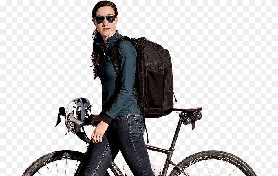 Hybrid Bicycle, Clothing, Coat, Jacket, Adult Free Png Download