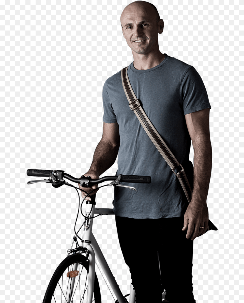 Hybrid Bicycle, Adult, Person, Man, Male Free Transparent Png