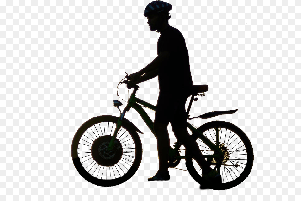 Hybrid Bicycle, Adult, Vehicle, Transportation, Person Png Image