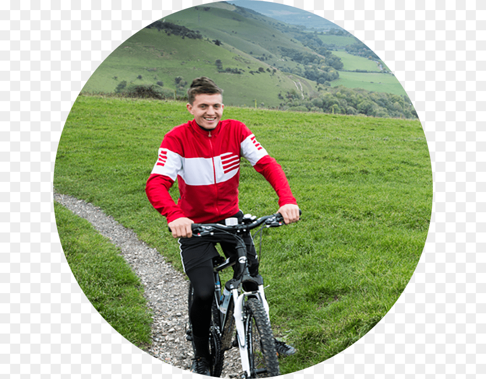 Hybrid Bicycle, Boy, Teen, Male, Person Free Png Download