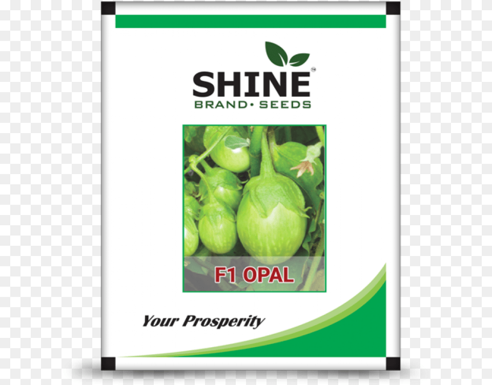 Hybrid Brinjal Seeds F1 Opal Shine Seeds, Food, Produce, Advertisement, Fruit Free Transparent Png