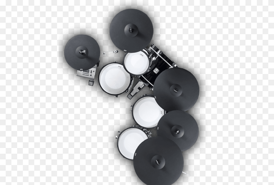 Hybrid Drum Kit Atv Adrums Artist Series Standard Set, Lighting, Musical Instrument, Disk, Percussion Free Transparent Png