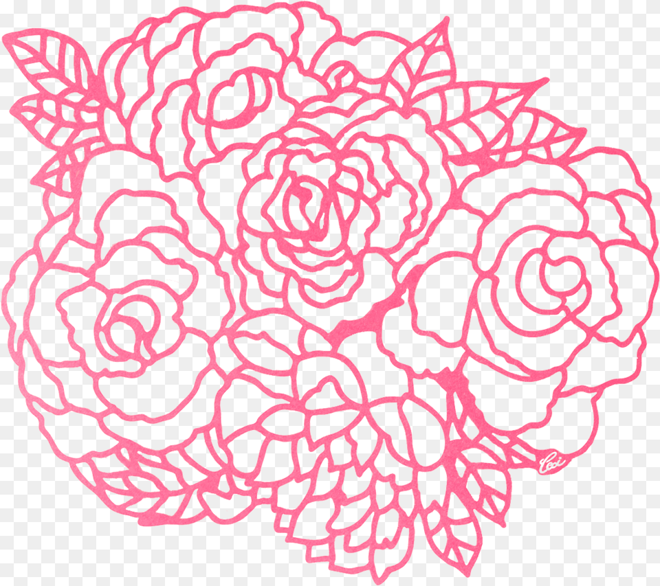 Hybrid Tea Rose, Pattern, Art Free Transparent Png