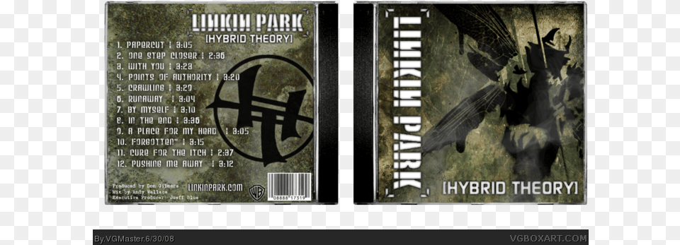 Hybrid Theory Box Art Cover Linkin Park Hybrid Theory, Animal, Bird, Text, Paper Free Png Download