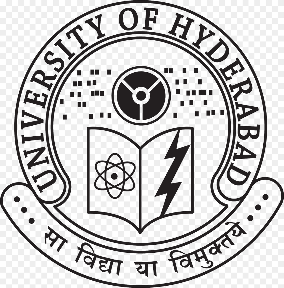 Hyderabad Central University Logo, Emblem, Symbol, Ammunition, Grenade Png Image