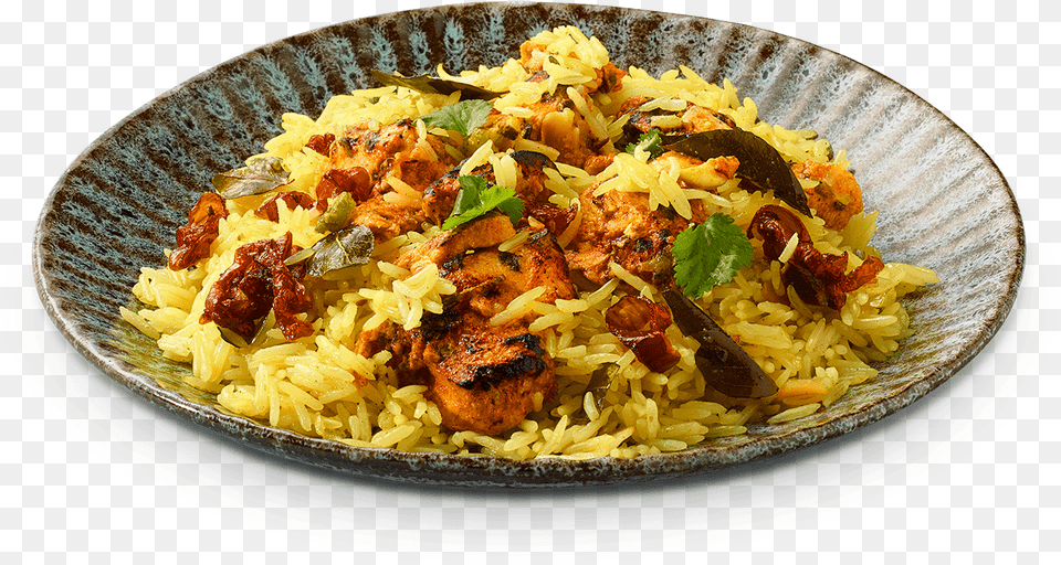 Hyderabadi Biriyani, Food, Food Presentation, Plate Png Image