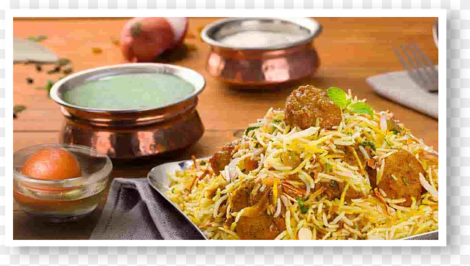 Hyderabadi Biriyani, Food, Food Presentation, Cutlery, Fork Free Transparent Png