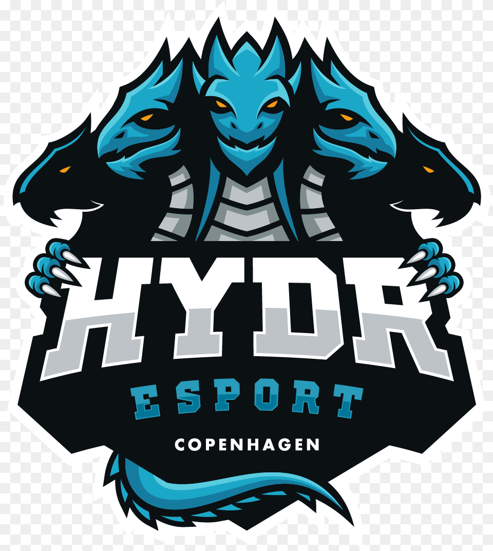 Hydr Holdoversigt Hydr Esports Hydr Esport, Logo, Advertisement, Poster, Person Free Png Download
