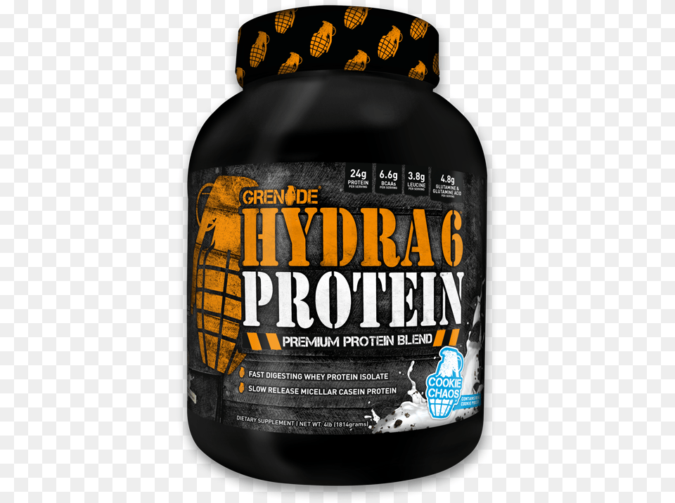 Hydra 6 Protein Bottle Hydra 6 Protein, Alcohol, Beer, Beverage, Lager Free Png Download