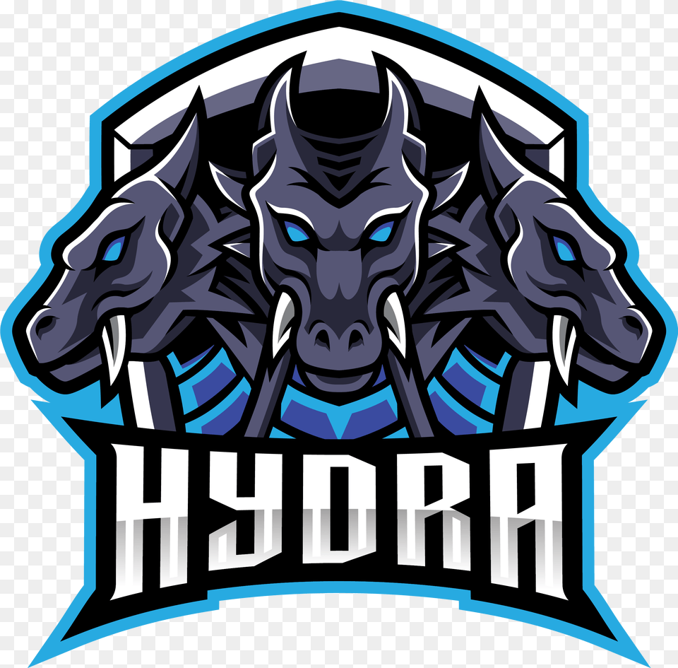 Hydra Logo Blue Hydra, Emblem, Symbol, Face, Head Png