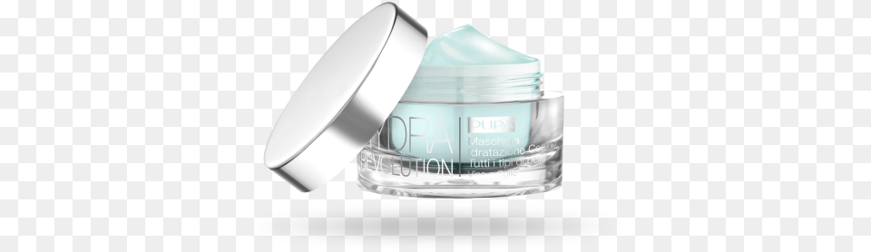 Hydra Revolution Continuous Hydration Mask All Skin Pupa Hydra Revolution Sorbet Cream Normal Amp Mixed, Bottle, Face, Head, Person Free Png Download