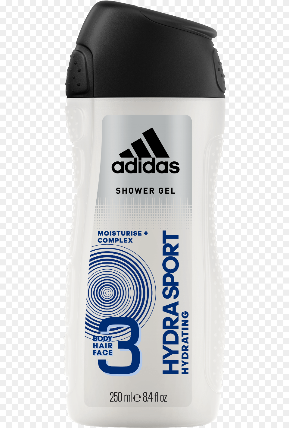Hydra Sport 3in1 Body Hair And Face Shower Gel For Adidas Active Start Shower Gel, Bottle, Cosmetics, Deodorant, Can Free Png