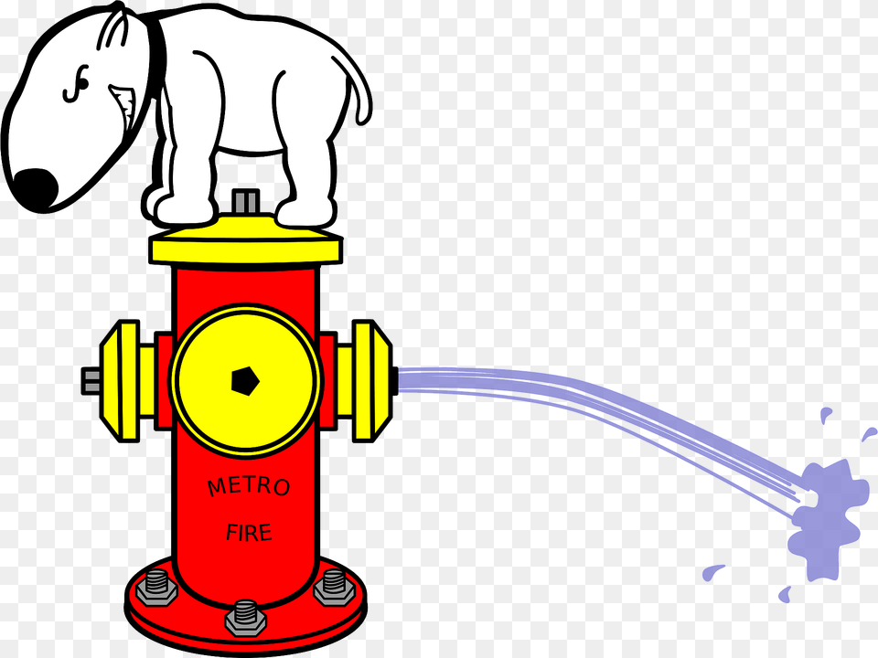 Hydrant And Dog Clipart, Animal, Bear, Mammal, Wildlife Free Png