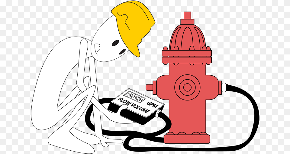 Hydrant Testing Cartoon, Clothing, Hardhat, Helmet, Fire Hydrant Png