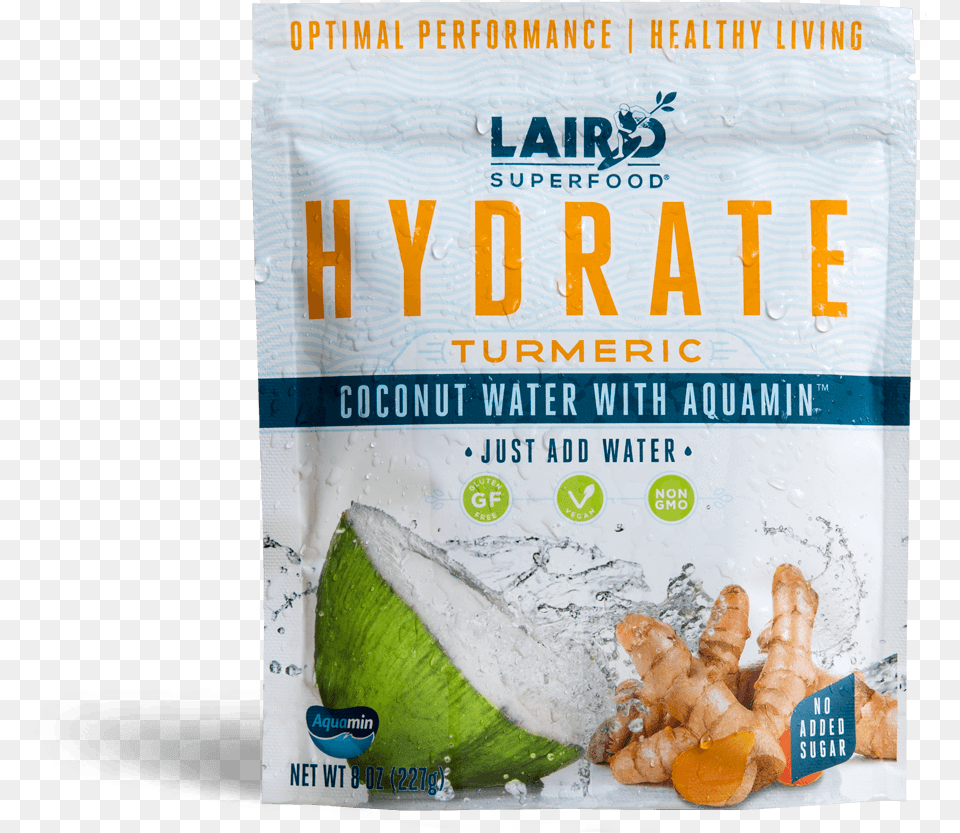 Hydrate Turmeric Laird Hydrate, Food, Fruit, Plant, Produce Free Transparent Png