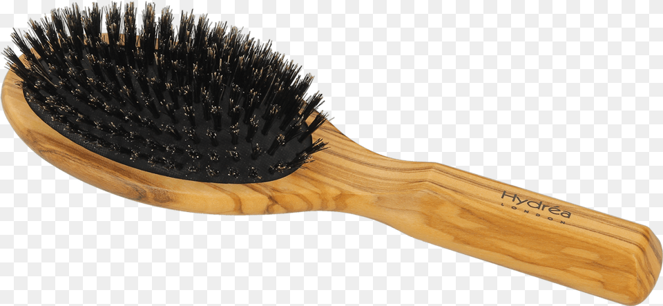 Hydrea Olive Wood Cushion Hair Brush With Pure Boar Makeup Brushes, Device, Tool, Ping Pong, Ping Pong Paddle Png