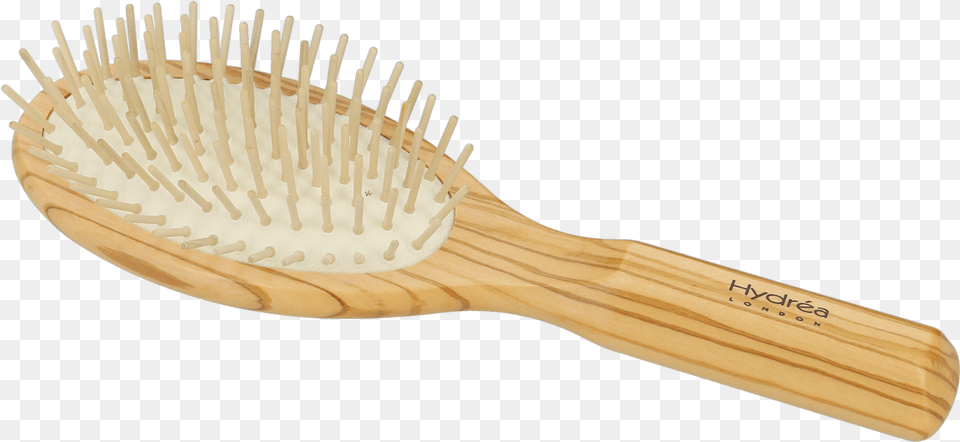 Hydrea Olive Wood Hair Brush With Pins Wood Hair Brush, Device, Tool, Ping Pong, Ping Pong Paddle Free Transparent Png