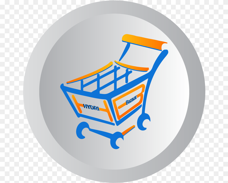 Hydri Bazaar Anime Online Shop Logo, Shopping Cart Free Png Download