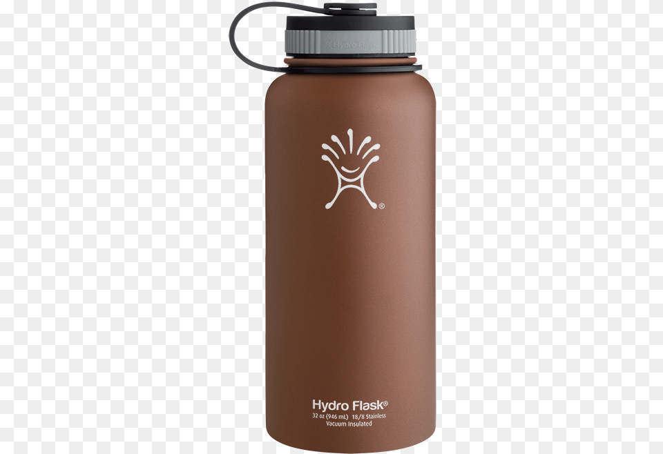 Hydro Flask Insulated Water Bottle In 32 Oz Orange Hydro Flask, Water Bottle, Shaker Png Image