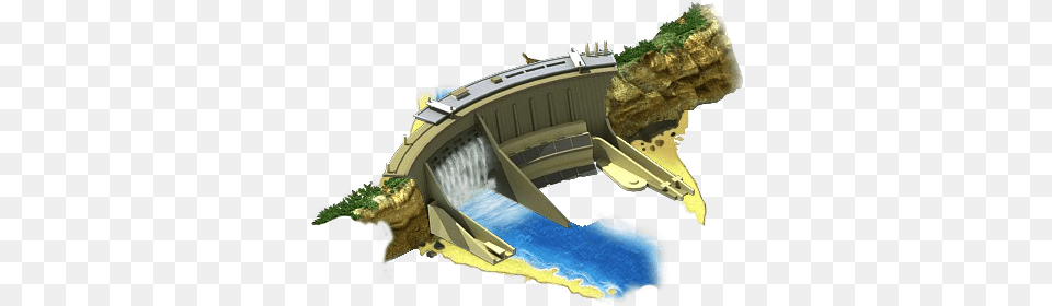 Hydro Power Plant L3 Hydroelectric Power Station, Outdoors, Water, Bulldozer, Machine Free Transparent Png