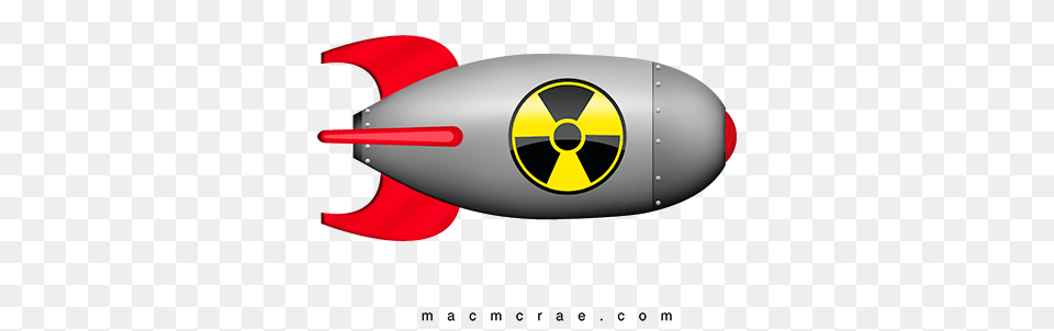 Hydrogen Bomb Cartoon, Nuclear, Ammunition, Weapon Png