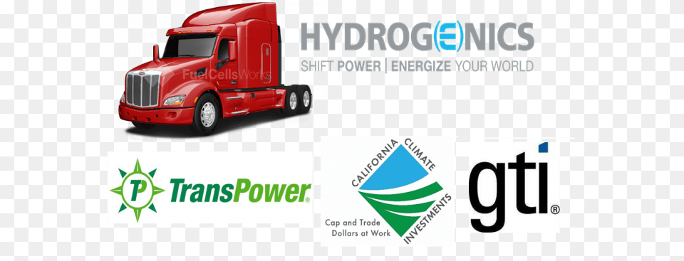 Hydrogenics To Provide Fuel Cells For Heavy Duty Trucks, Trailer Truck, Transportation, Truck, Vehicle Free Png Download