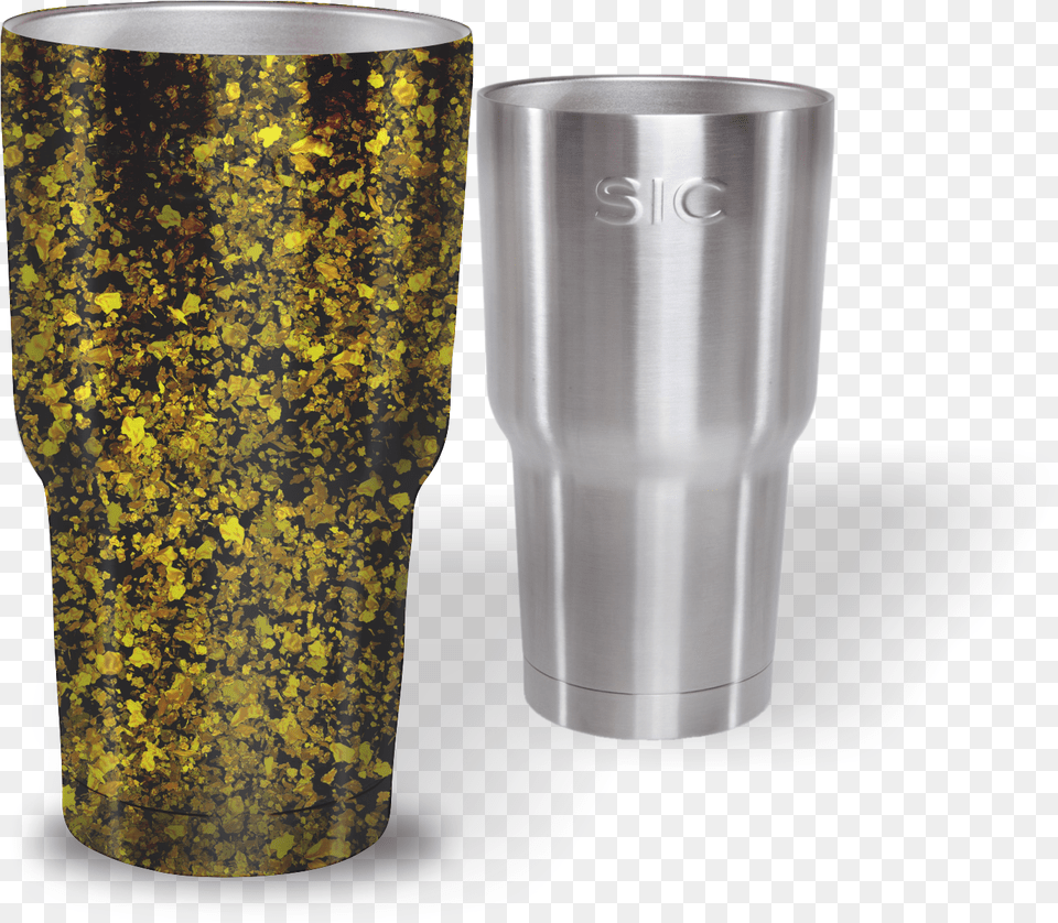 Hydrographic Film Thin Blue Line, Glass, Steel, Cup, Bottle Free Transparent Png