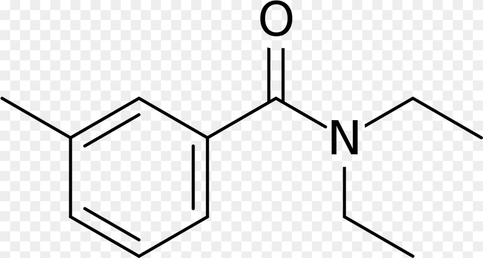 Hydrolysis Of N N Diethyl M Toluamide, Gray Png